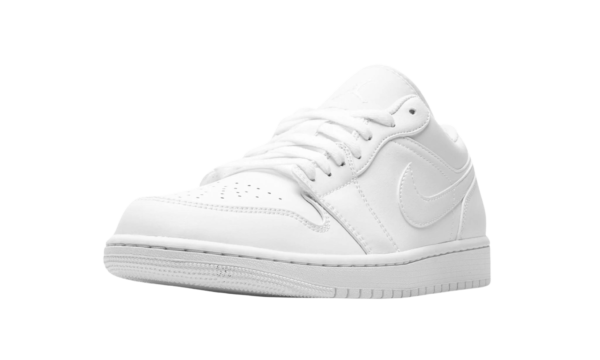 Wmns Air Jordan 1 Low 'Triple White' - Image 5