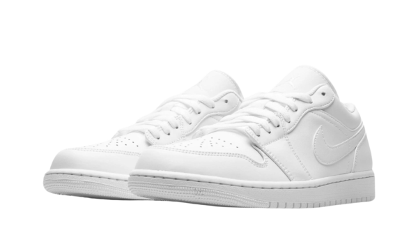 Wmns Air Jordan 1 Low 'Triple White' - Image 2