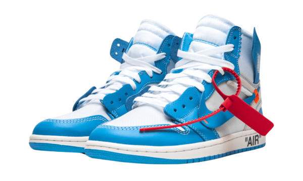 Off-White x Air Jordan 1 Retro High OG 'UNC' - Image 3