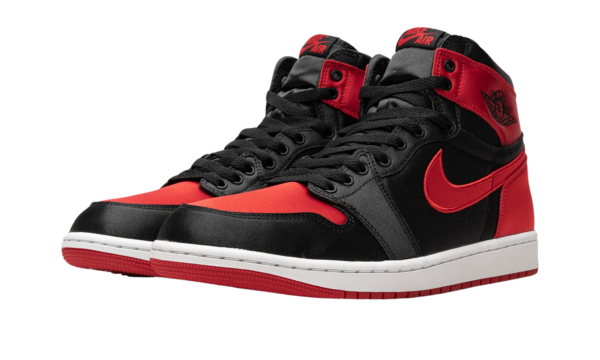 Jordan 1 Retro High OG Satin Bred (Women's) - Image 3