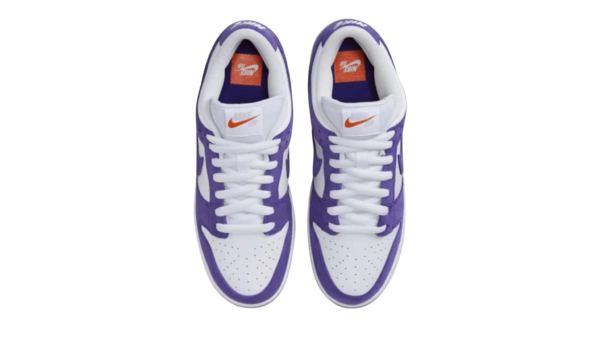 SB Dunk Low Pro ISO Orange Label Court Purple - Image 3