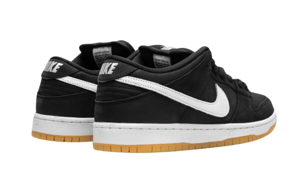 SB Dunk Low Black/Gum sole - Image 3