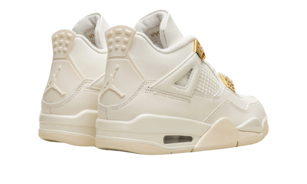 Air Jordan 4 Retro Metallic Gold - Image 4