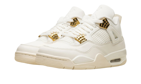 Air Jordan 4 Retro Metallic Gold - Image 3