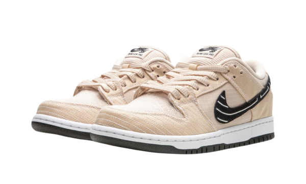 Nike SB Dunk Low Albino & Preto - Image 2