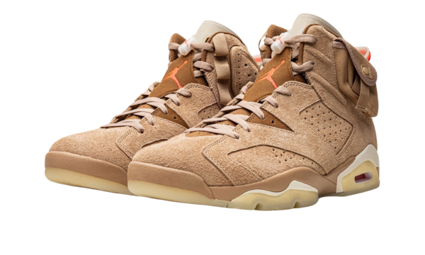 Travis Scott x Air Jordan 6 Retro 'British Khaki' - Image 2