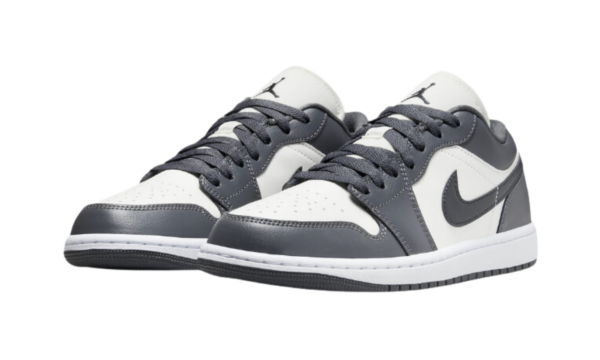 Air Jordan 1 Low Dark Grey - Image 4