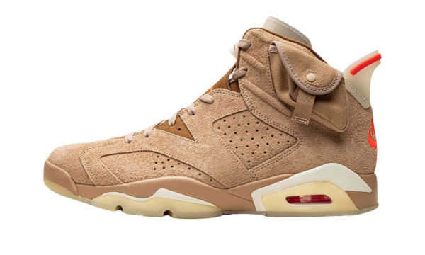 Travis Scott x Air Jordan 6 Retro 'British Khaki'