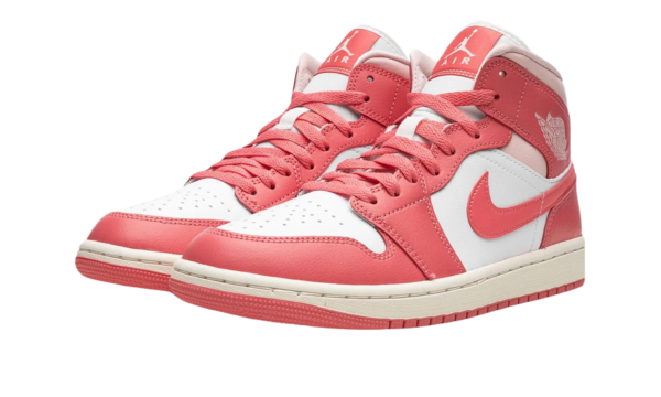 Wmns Air Jordan 1 Mid 'Strawberries and Cream' - Image 3