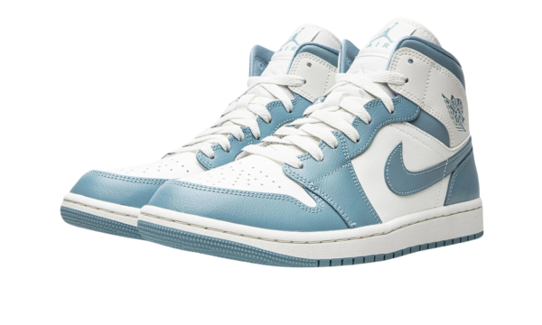 Wmns Air Jordan 1 Mid 'University Blue' - Image 3