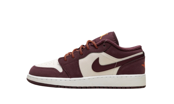 Jordan 1 Low Night Maroon (GS)