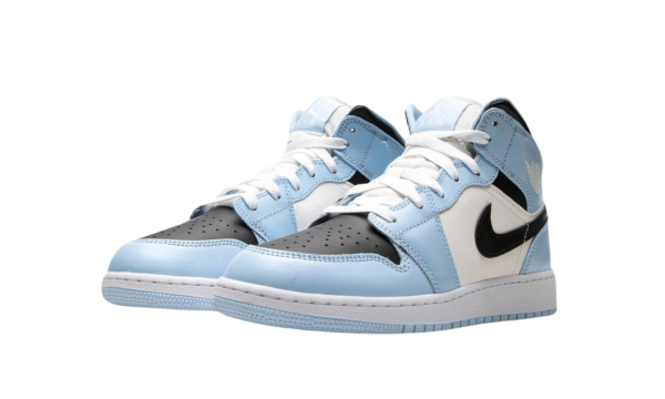 Air Jordan 1 Mid GS 'Ice Blue' - Image 2