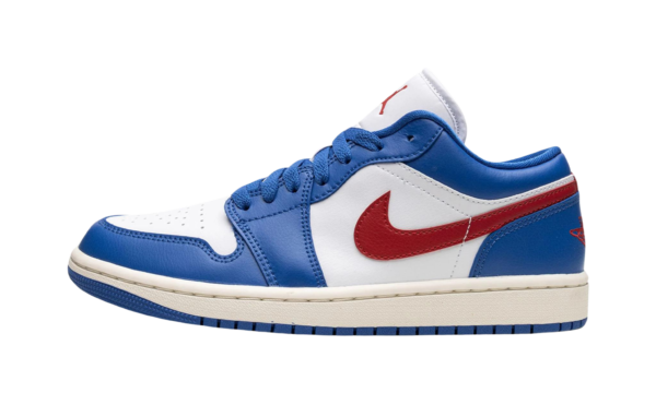 Jordan 1 Low Sport Blue Gym Red (Women's)