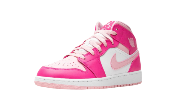 Air Jordan 1 Mid GS "Fierce Pink" - Image 3