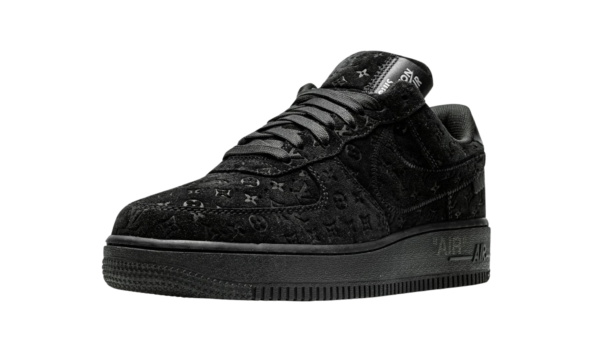 Louis Vuitton x Nike Air Force 1 By Virgil Abloh "Black" - Image 4