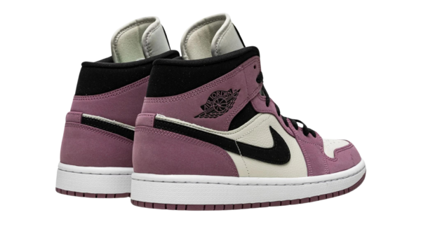 Wmns Air Jordan 1 Mid SE 'Light Mulberry' - Image 4