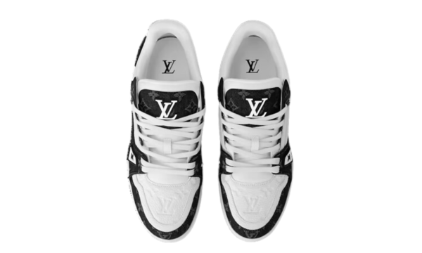 Louis Vuitton LV Trainer White Black - Image 3