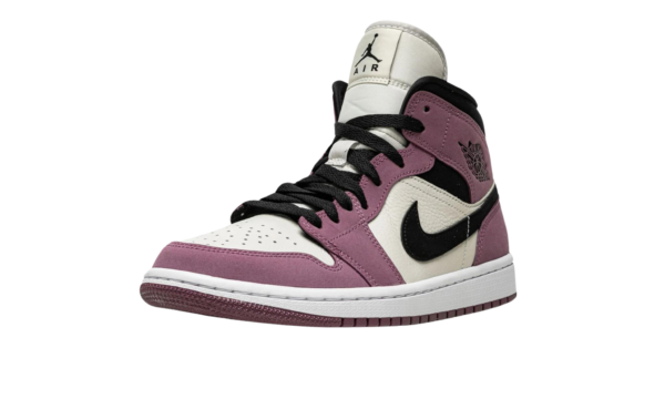 Wmns Air Jordan 1 Mid SE 'Light Mulberry' - Image 3