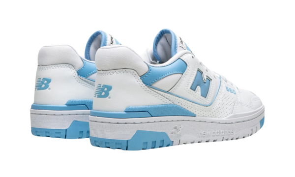 New Balance 550 White Blue Haze Rain Cloud - Image 3