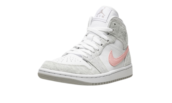 Wmns Air Jordan 1 Mid SE 'White Light Iron Ore' - Image 4