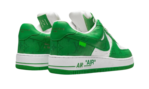 Louis Vuitton Nike Air Force 1 Low White Green - Image 3