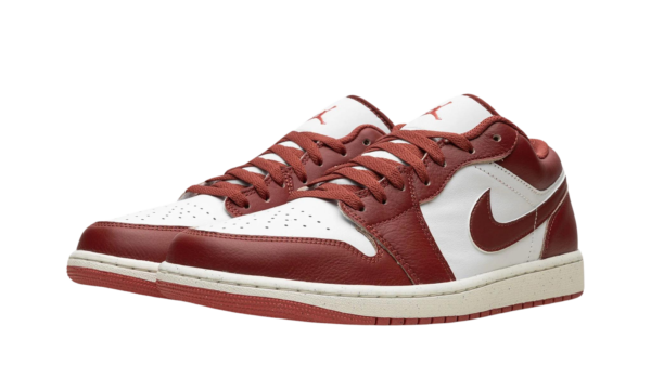 Air Jordan 1 Low Dune Red - Image 4