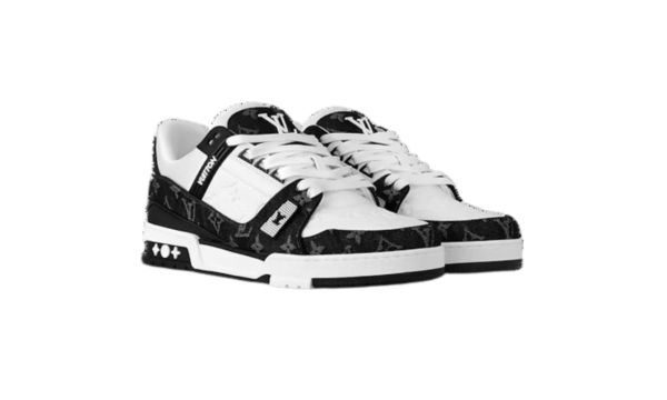 Louis Vuitton LV Trainer White Black - Image 2