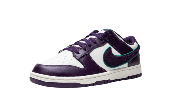 Nike Dunk Low 'Chenille Swoosh' Grand Purple - Image 4