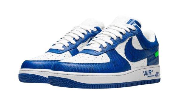 Louis Vuitton Nike Air Force 1 Low White Team Royal - Image 2