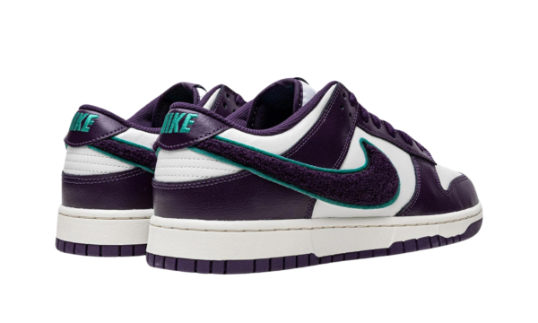 Nike Dunk Low 'Chenille Swoosh' Grand Purple - Image 3