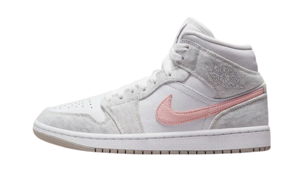 Wmns Air Jordan 1 Mid SE 'White Light Iron Ore'