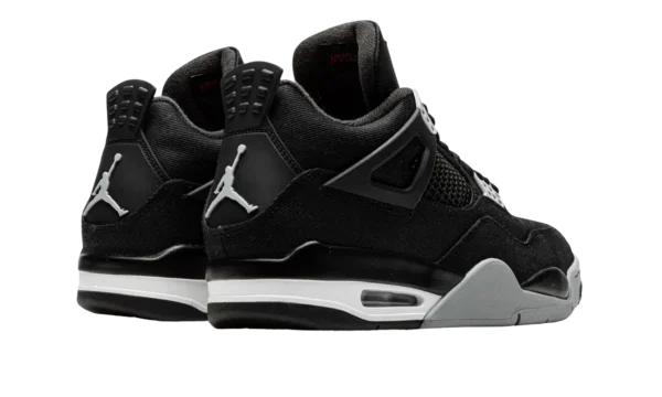 Air Jordan 4 'Black Canvas' - Image 4