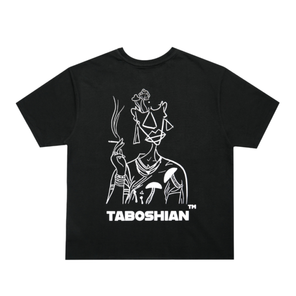 Mrs. Taboshian Smoking Saree T-Shirt