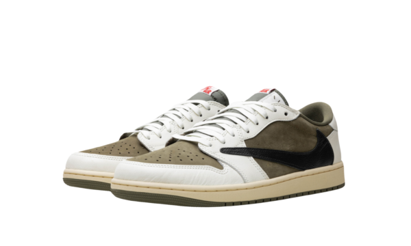 Air Jordan 1 Retro Low OG SP Travis Scott Medium Olive - Image 4