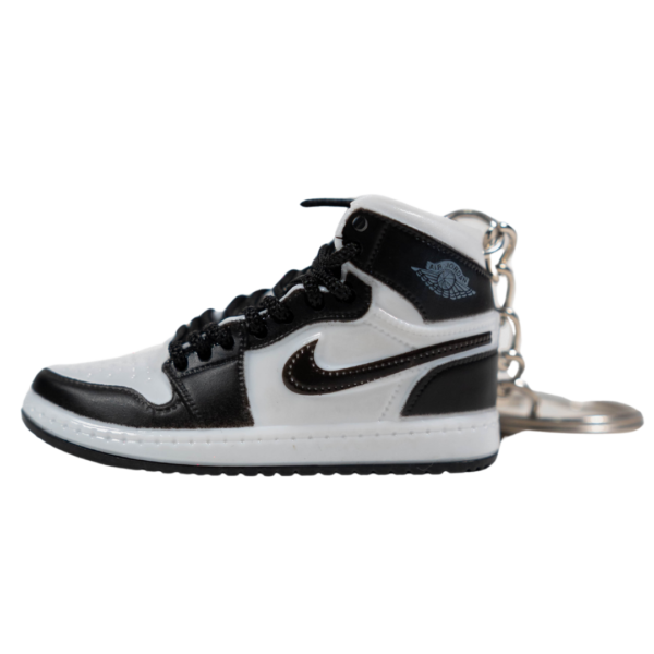 Jordan 1 High Panda Keychain