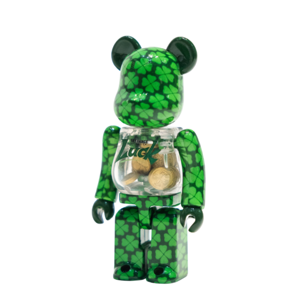 Medicom BearBrick - Luck Lucky Penny 400% + 100% - Image 2