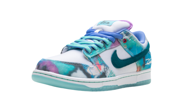 Futura X Nike SB Dunk Low 'Bleached Aqua' - Image 4